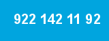 922 142 11 92